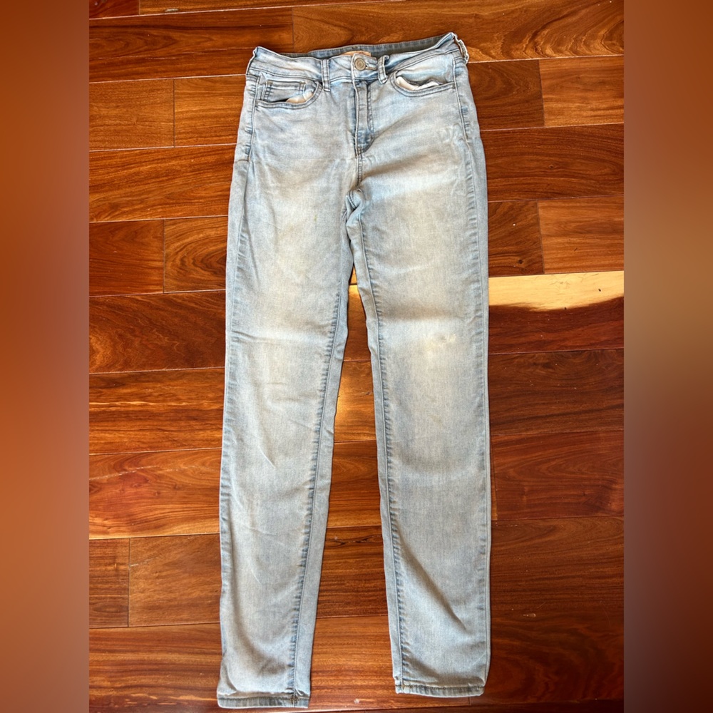 SO High rise skinny jeans